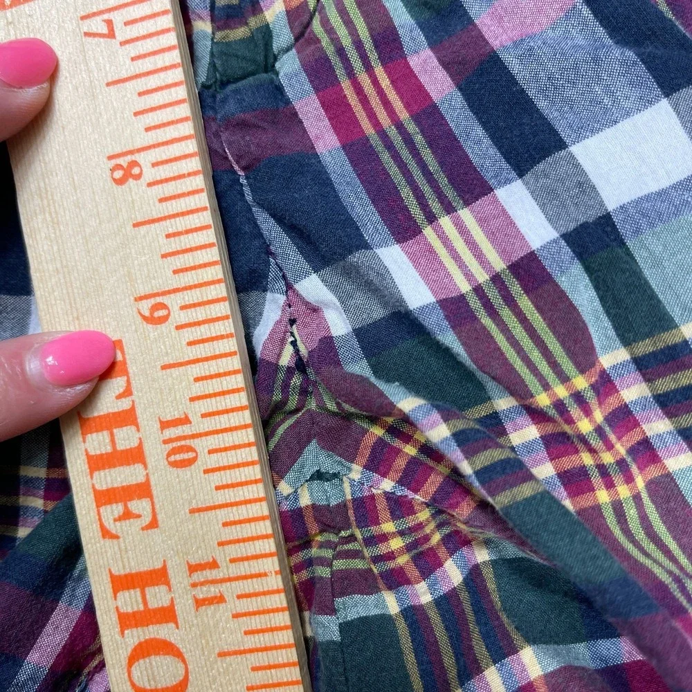 Vintage Polo Ralph Lauren Shorts Indian Madras Plaid Men's 38 Multicolor 8
